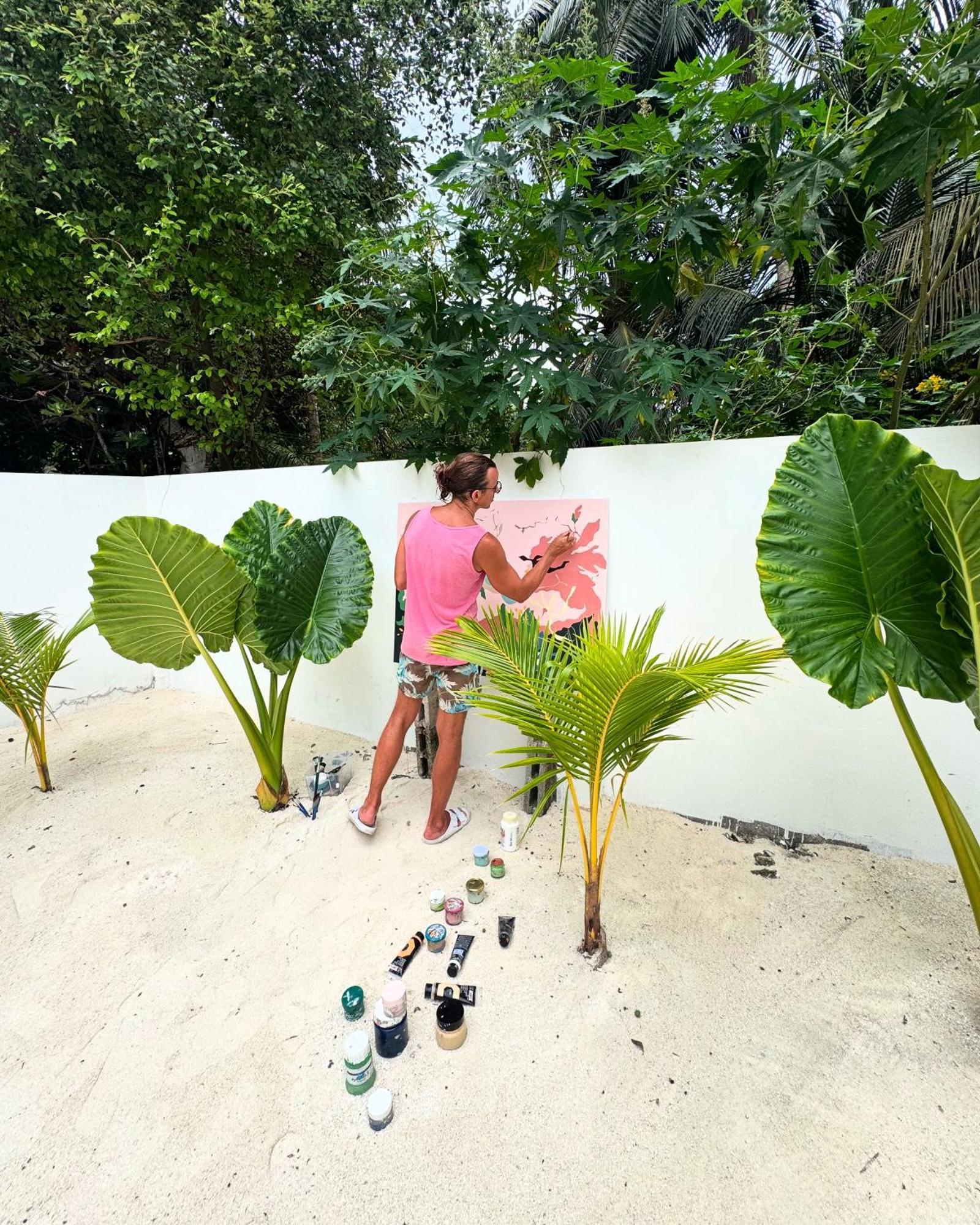 Serene Sky Guest House Thoddoo Exterior foto